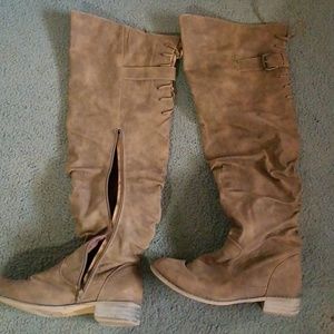 Over the knee boots